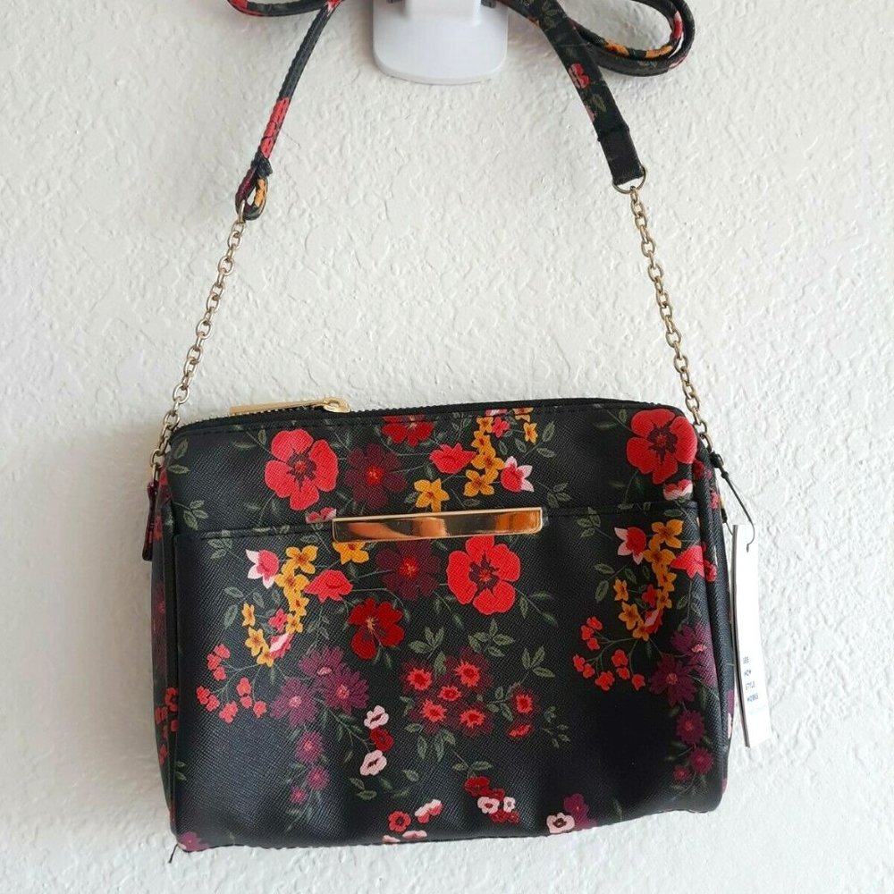 Apt 9 Small Floral Purse-NEW